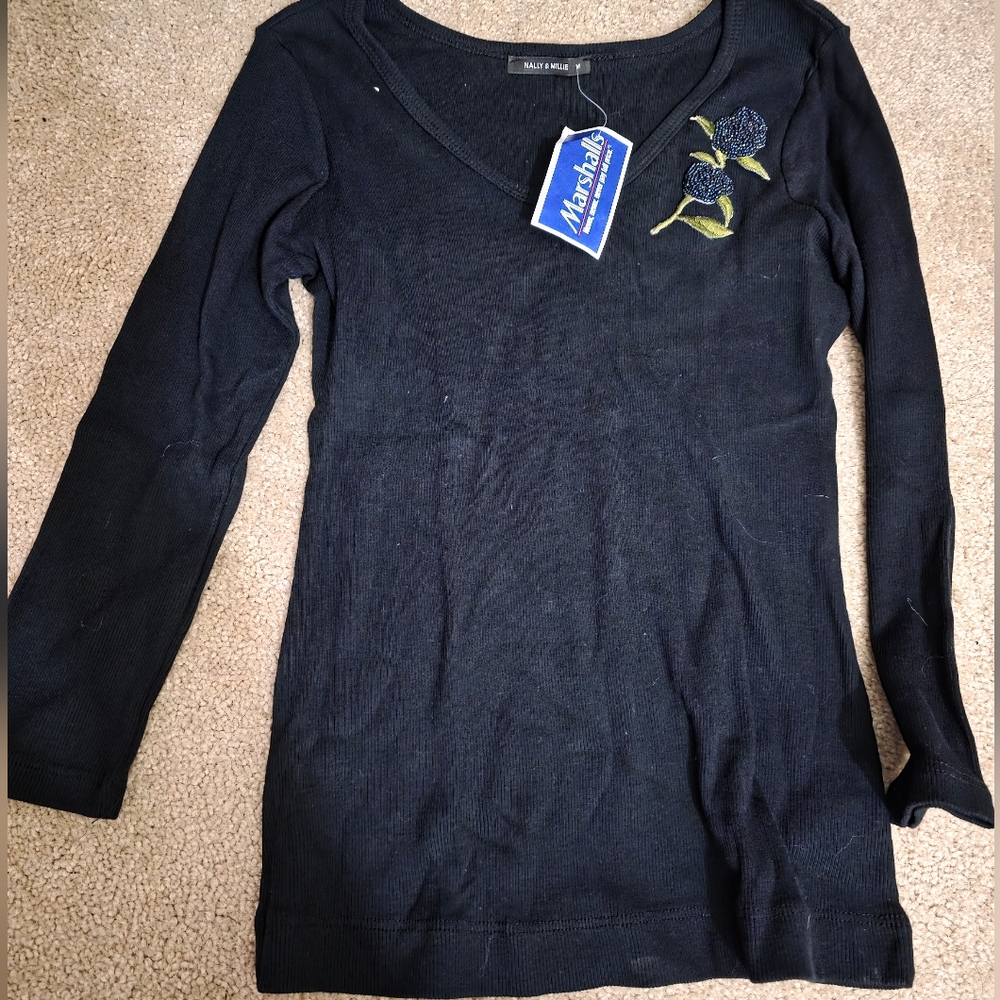 Black Long Sleeve Shirt